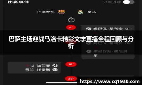 巴萨主场迎战马洛卡精彩文字直播全程回顾与分析