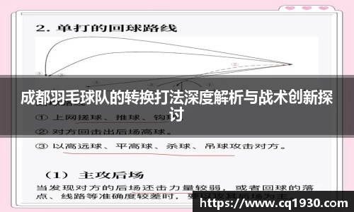 成都羽毛球队的转换打法深度解析与战术创新探讨